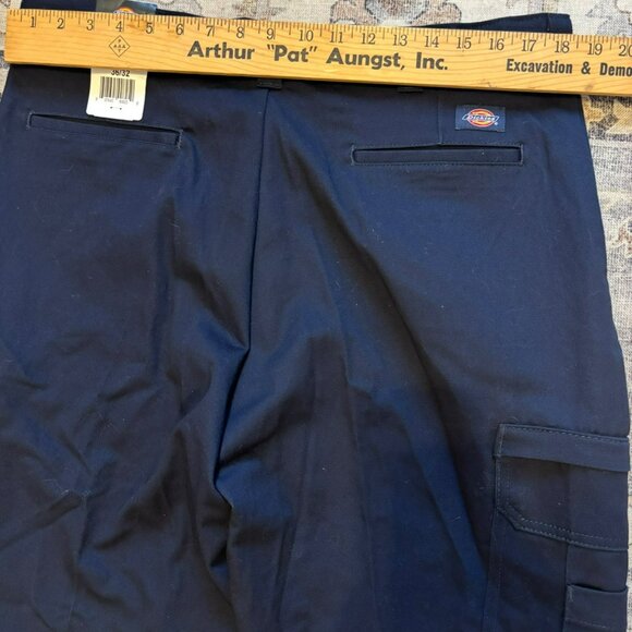 Dickies Mens Navy Blue Cargo Work Pants Size 36/32 NWT - Picture 6 of 7